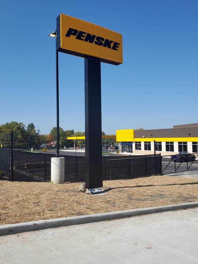 Pylon sign
