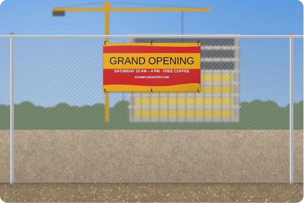 Vinyl & Mesh Banners