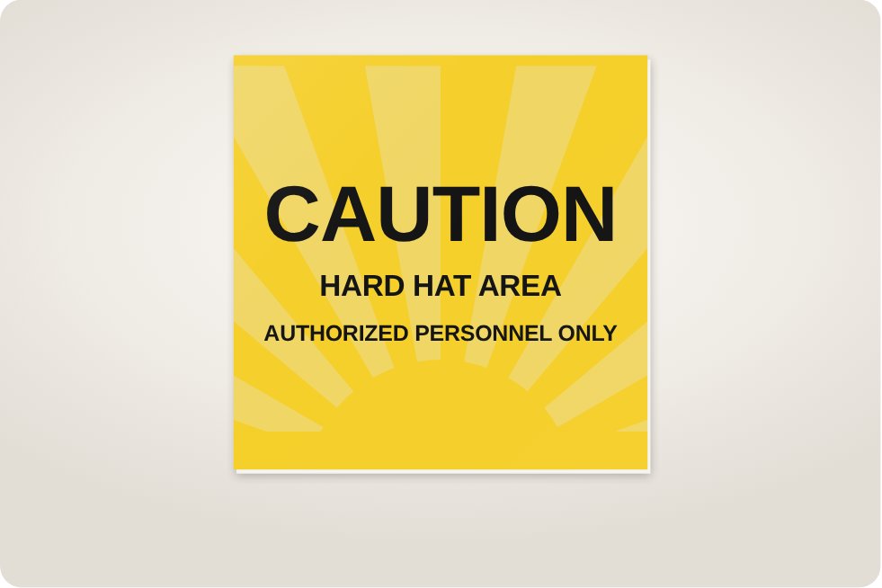 Plastic Signs
