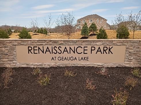 Monument sign